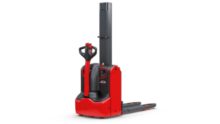 Stoccatore a due livelli con operatore a terra D08 M di Linde