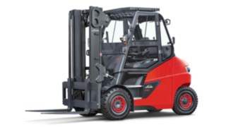 La cabina comfort del carrello elevatore E60 – E80 protegge il conducente Cabina comfort per il Linde E60 – E80