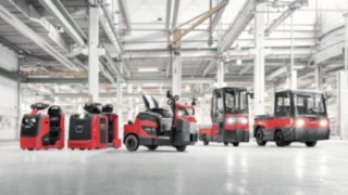 Trattori e carrelli a piattaforma di Linde Material Handling