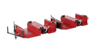 Telaio di carico di un trenino di movimentazione