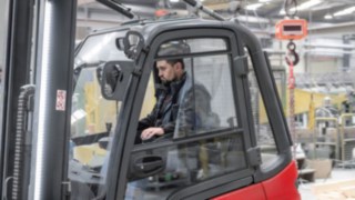 Il comando innovativo Linde Steer Control di Linde Material Handling