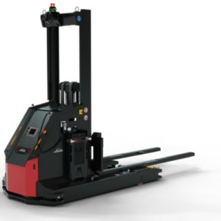I-MATIC AS di Linde Material Handling è un carrello elevatore automatico con forche tra i longheroni.