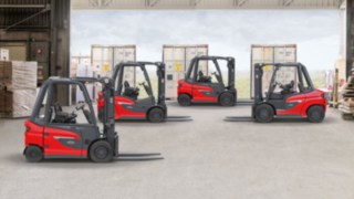 I carrelli della nuova piattaforma dei carrelli elevatori controbilanciati di Linde Material Handling