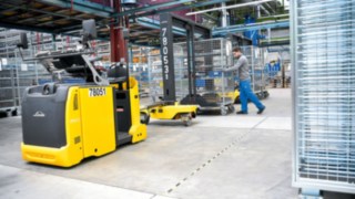 Utilizzo di Load Train di Linde presso Heidelberger Druckmaschinen AG Utilizzo di Load Train di Linde presso Heidelberger Druckmaschinen AG