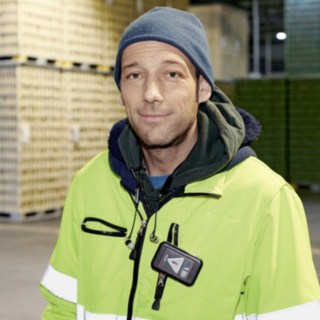 Gian-Carlo Bissegger, Responsabile di magazzino, Heineken Gian-Carlo Bissegger, Responsabile di magazzino, Heineken