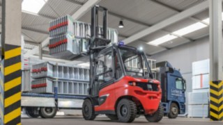 Il Linde X50 è stato messo alla prova presso Layher dall'ottobre 2022.