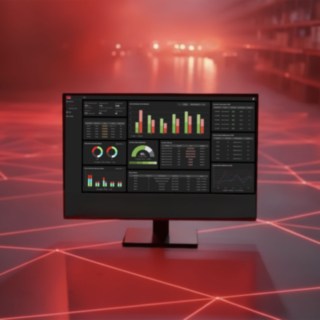 Dashboard di un sistema di gestione del magazzino