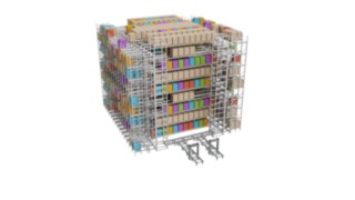 S-MATIC cube può essere adattato in modo flessibile alle specifiche esigenze in loco S-MATIC cube di Linde Material Handling