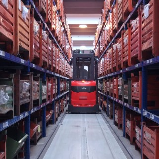 Carrello Linde serie K per OMB